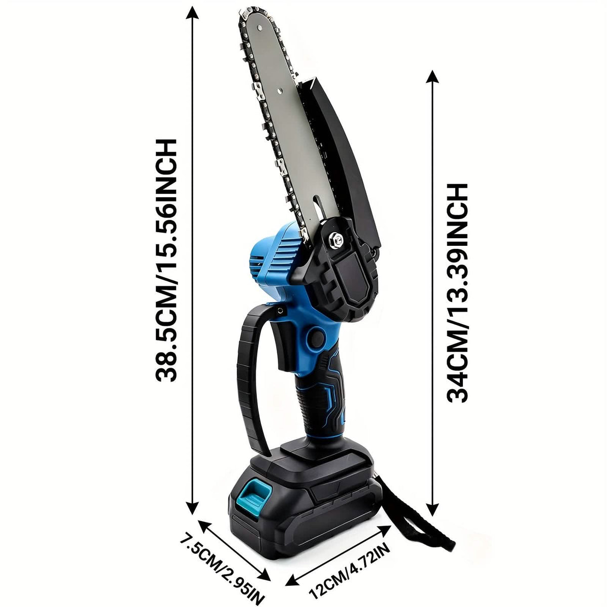 6-inch Cordless Mini Chainsaw – Handheld Electric, Lightweight, Battery-Powered - A-1 Thread Vault