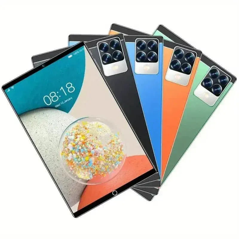10.1-Inch Smart 5G Tablet - Dual SIM Card Slots, 8GB RAM, 256GB Storage, 24MP+48MP Camera + More - A-1 Thread Vault