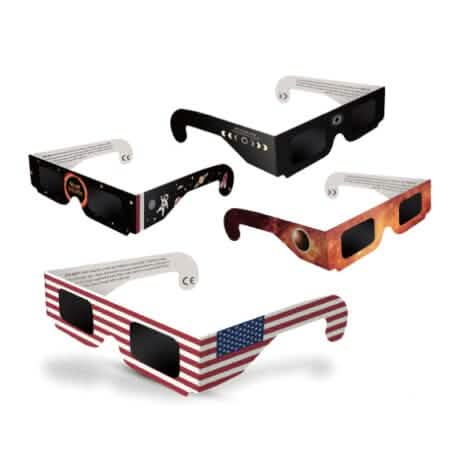 10-Pack: Solar Eclipse Glasses - ISO and CE Safety Certified - A-1 Thread Vault