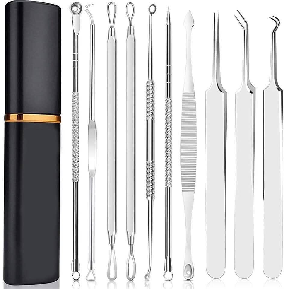 10-Piece: Blackhead Remover Tool - A-1 Thread Vault