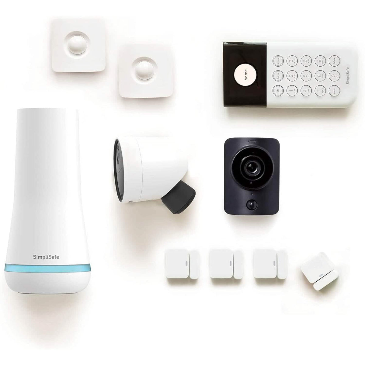 10-Piece: SimpliSafe Wireless Home Security System with Outdoor Camera (Refurbished) - A-1 Thread Vault