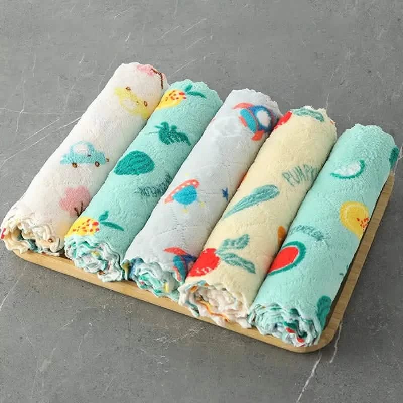 10-Pieces: Reusable Dish Cellulose Sponge Cloths - A-1 Thread Vault