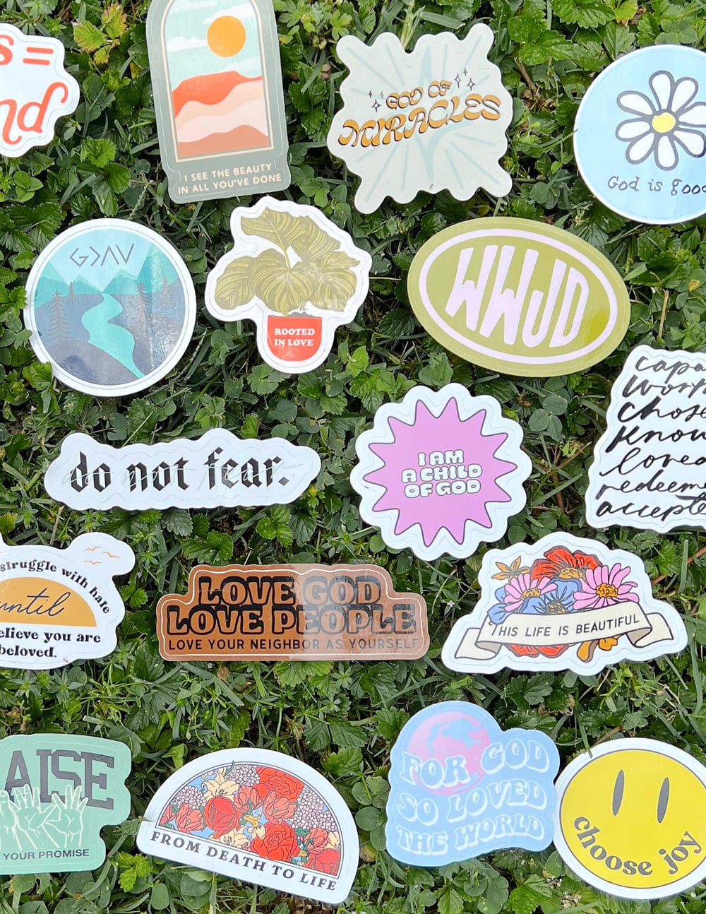 10 Random Stickers - A-1 Thread Vault
