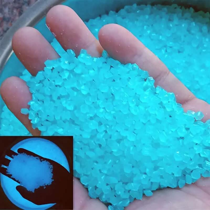 1000-Pieces: Luminous Glowing Stones for Garden, Plants, Aquarium & More - A-1 Thread Vault