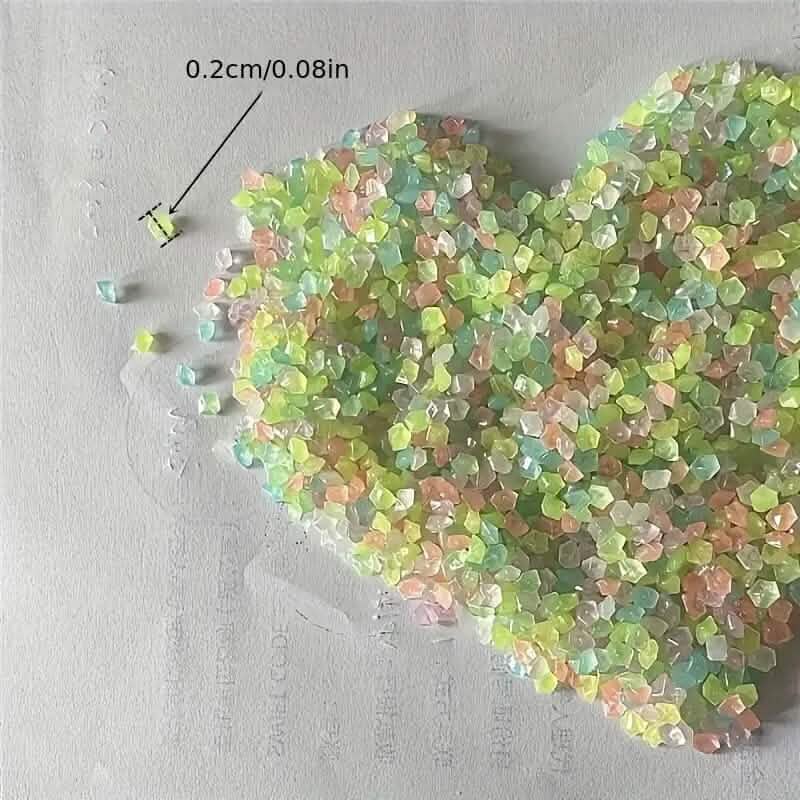 1000-Pieces: Luminous Glowing Stones for Garden, Plants, Aquarium & More - A-1 Thread Vault