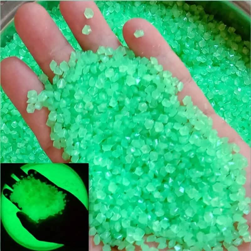1000-Pieces: Luminous Glowing Stones for Garden, Plants, Aquarium & More - A-1 Thread Vault