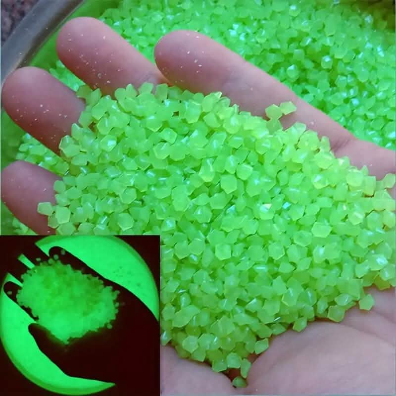 1000-Pieces: Luminous Glowing Stones for Garden, Plants, Aquarium & More - A-1 Thread Vault