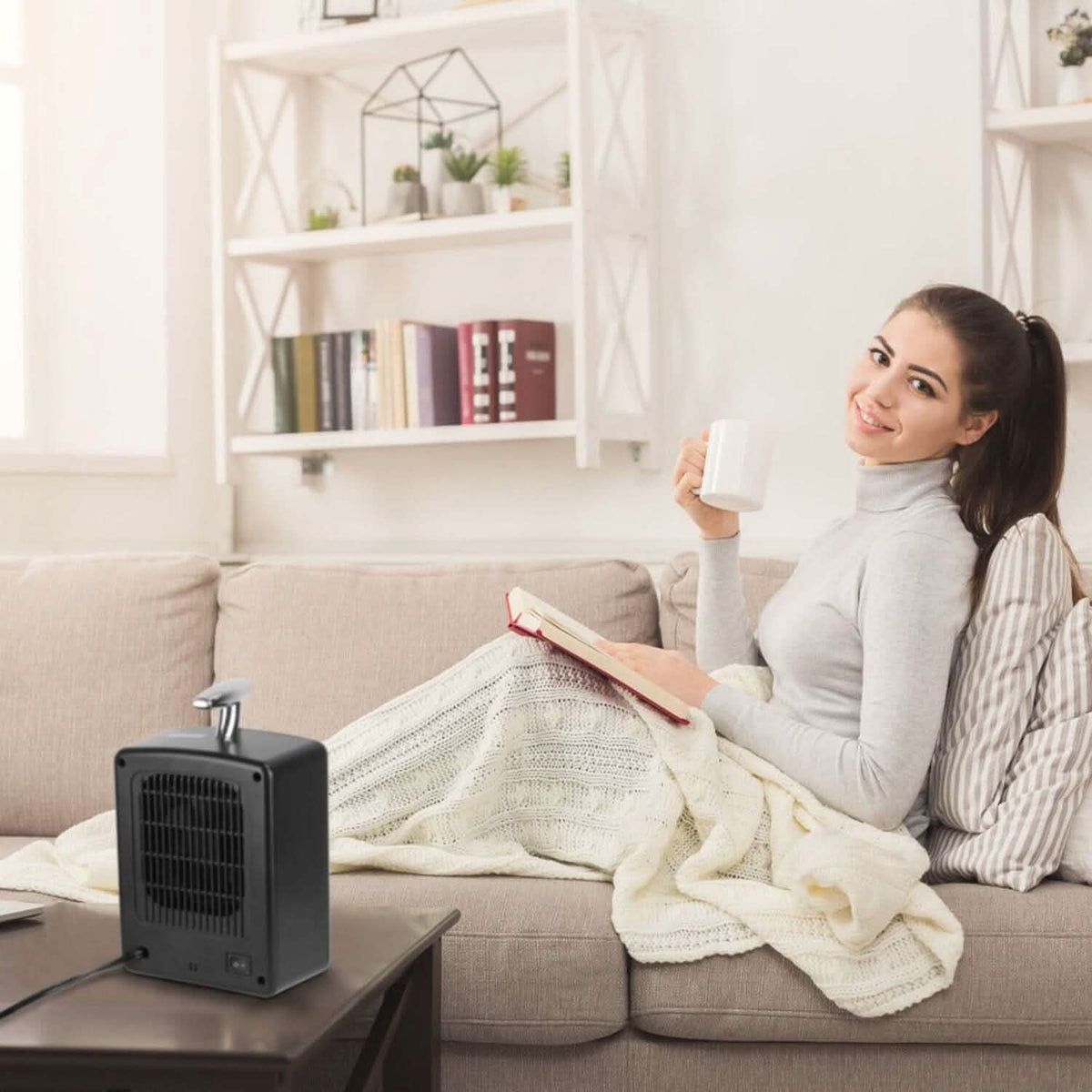 1000W Portable Electric Space Heater - A-1 Thread Vault