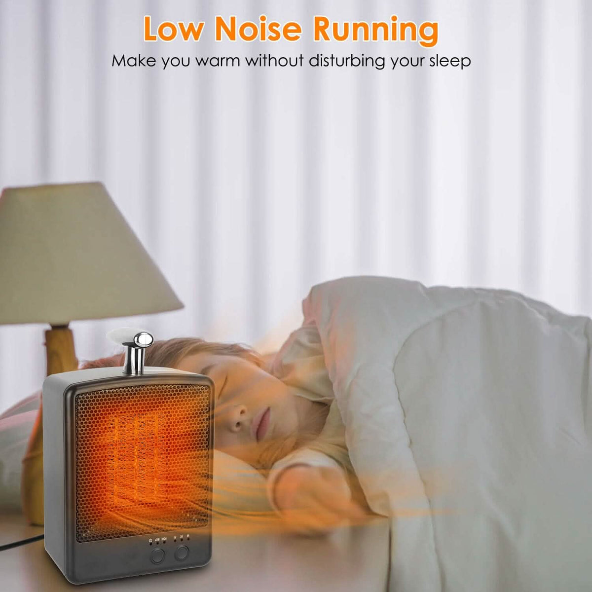 1000W Portable Electric Space Heater - A-1 Thread Vault