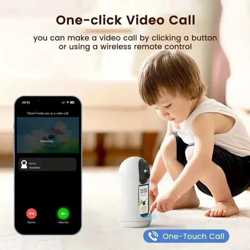 1080P Smart Indoor WiFi Camera | Two-Way Audio & Video Call + Night Vision - A-1 Thread Vault