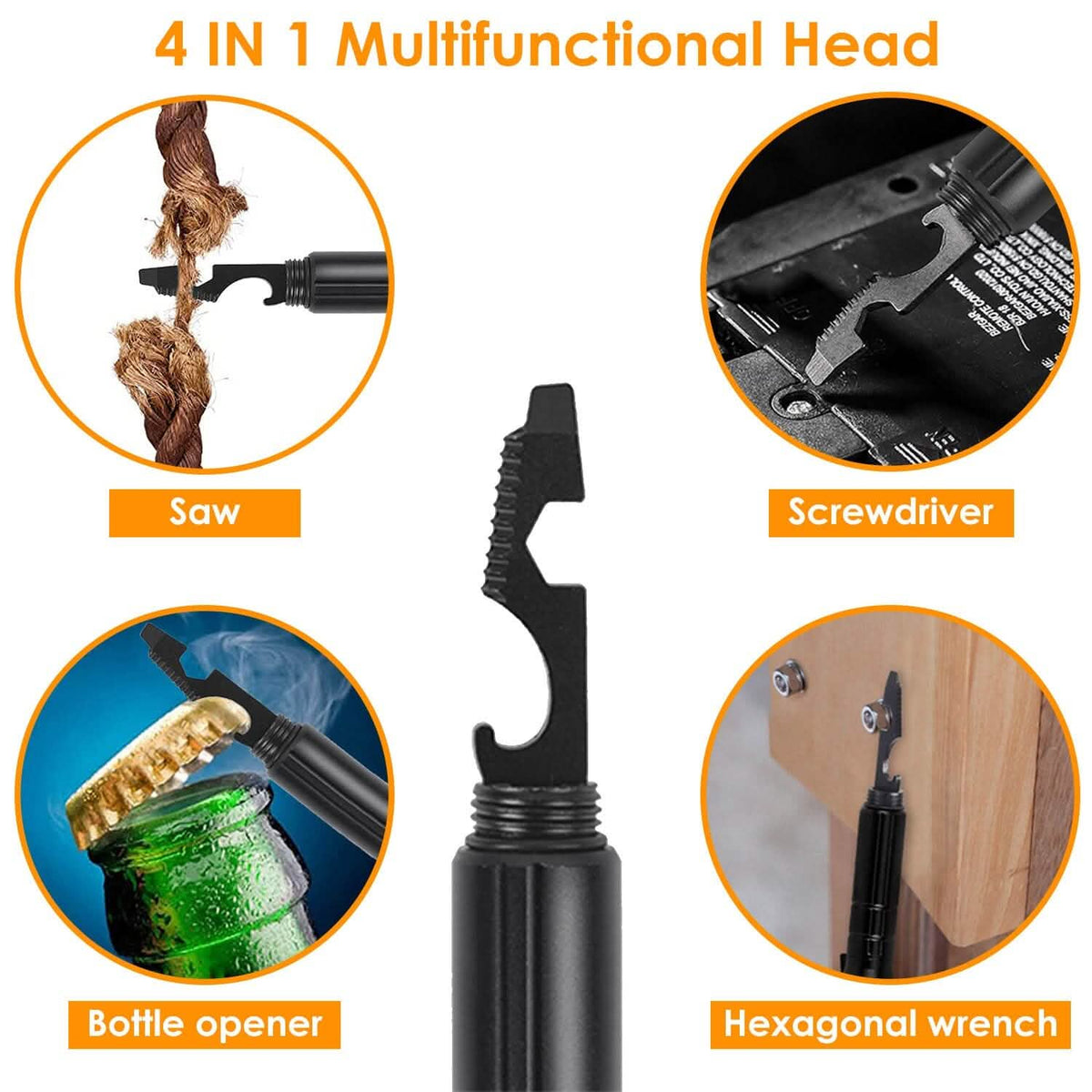 11-in-1 Tactical Pen Gear Set - A-1 Thread Vault