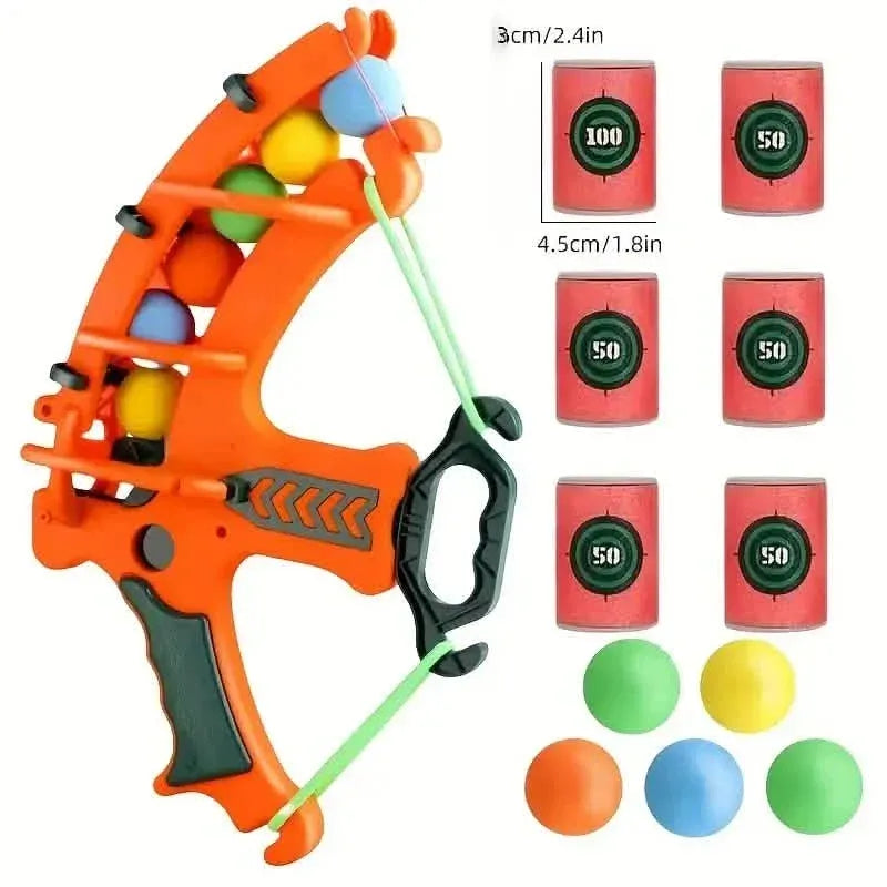 12-Piece Interactive Archery Game Set – Multi-Color - A-1 Thread Vault