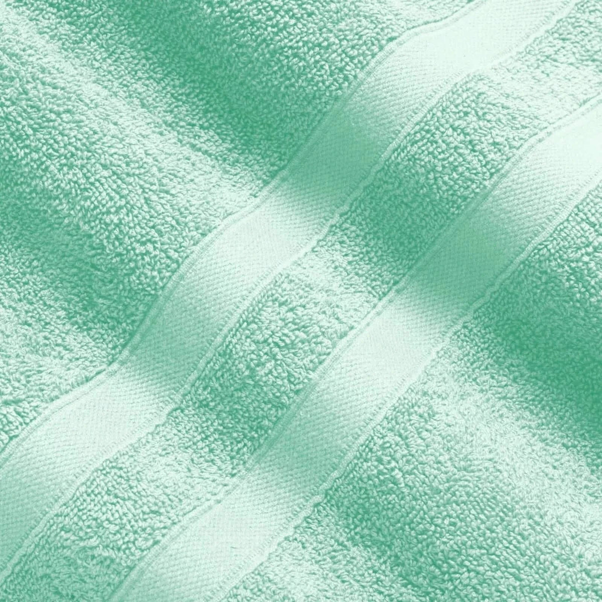 12-Piece Set: Bibb Home Zero Twist Egyptian Cotton Towel Set - A-1 Thread Vault