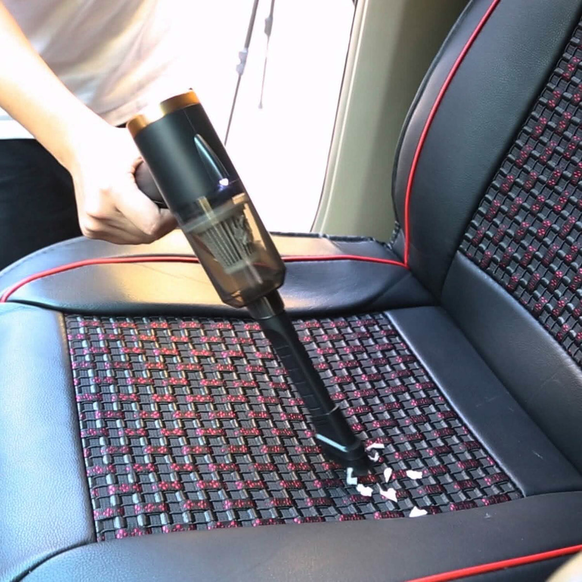 120W 9000PA Cordless Handheld Car Vacuum Cleaner with Searchlight - A-1 Thread Vault