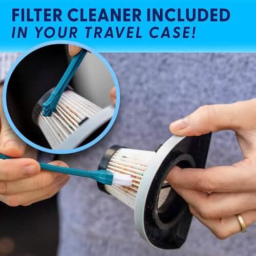 12V High Power Handheld Car Vacuum with 16Ft Cord, Attachments & Bag - A-1 Thread Vault