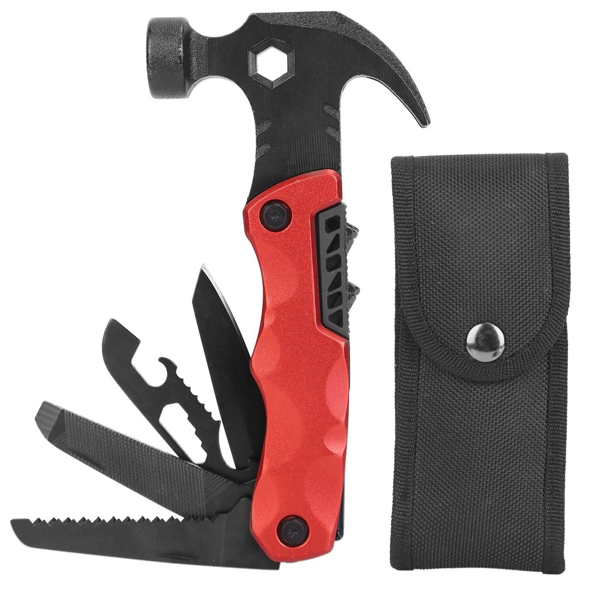 13-in-1 Multi-tool Hammer Camping Survival Tool - A-1 Thread Vault