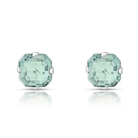 14k Gold Filled High Polish Finsh Crystal Tree of Life Stud Earrings - A-1 Thread Vault
