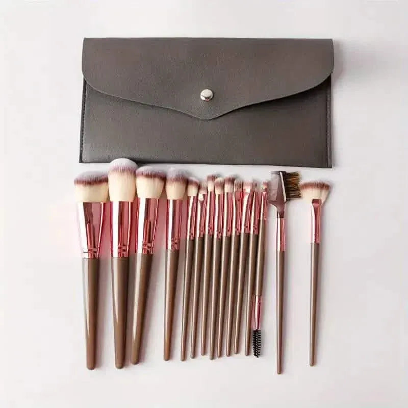 15-Pieces Set: Professional Makeup Brush - A-1 Thread Vault