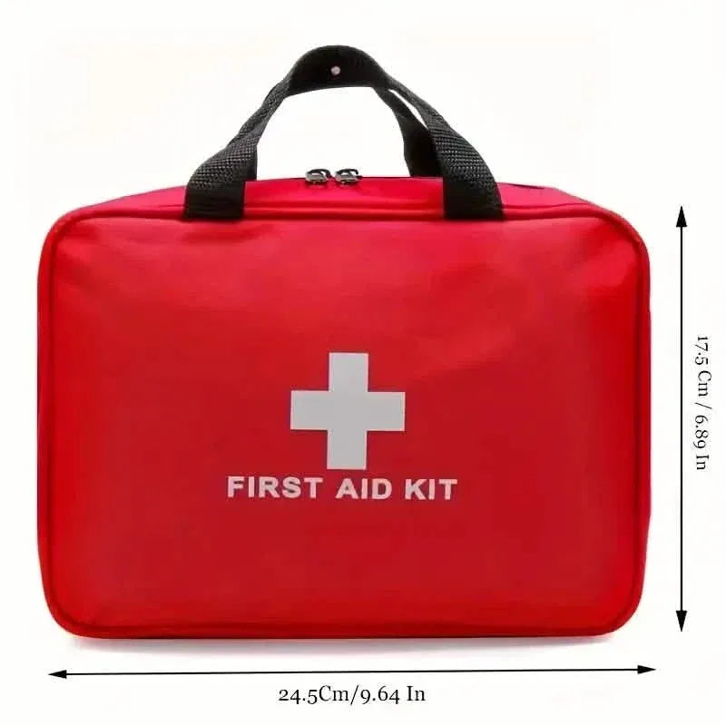 160-Piece Set: Portable Multi-Purpose First Aid Kit - Essential Emergency Supplies - A-1 Thread Vault