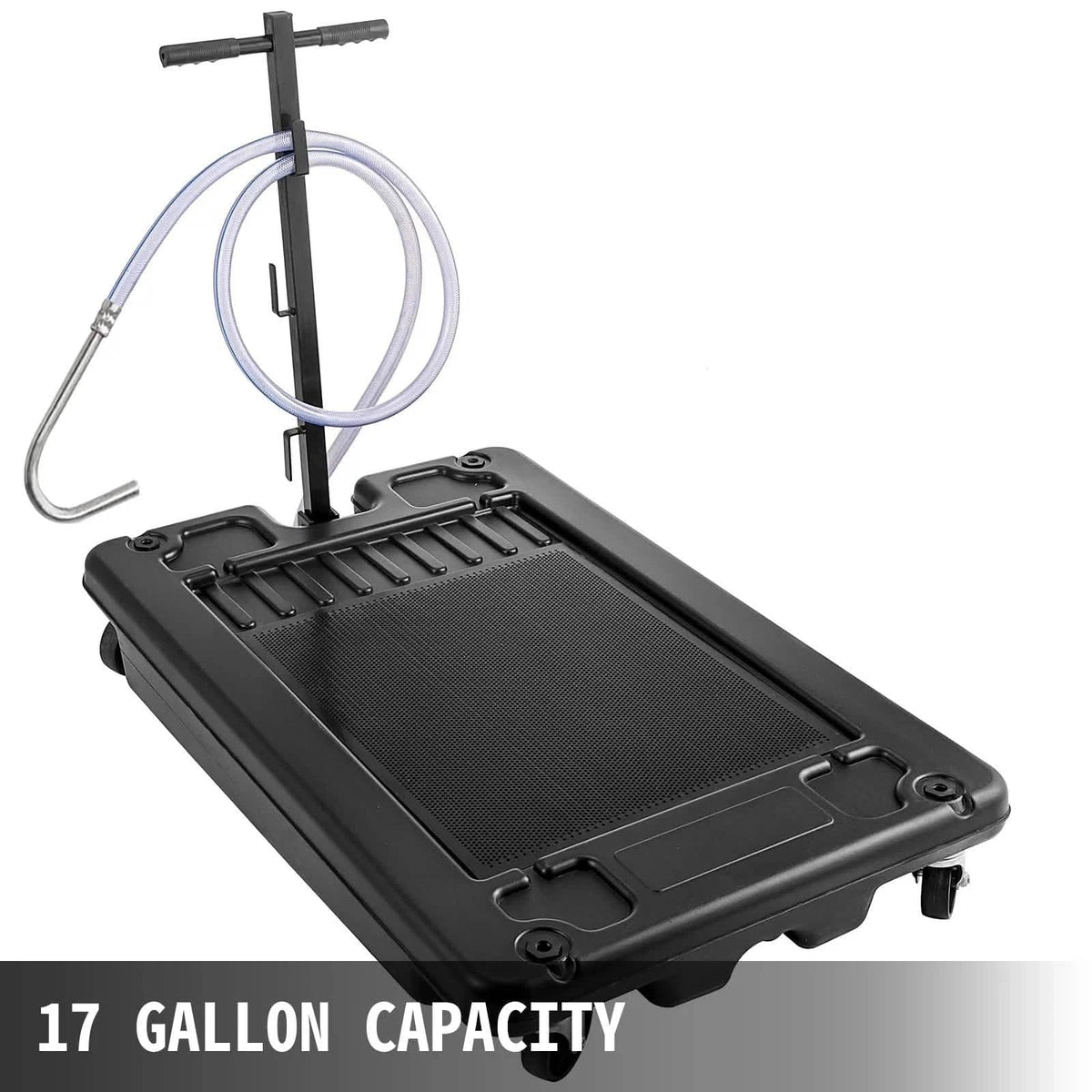 17 Gallon Low Profile Oil Drain with Electric Pump - A-1 Thread Vault