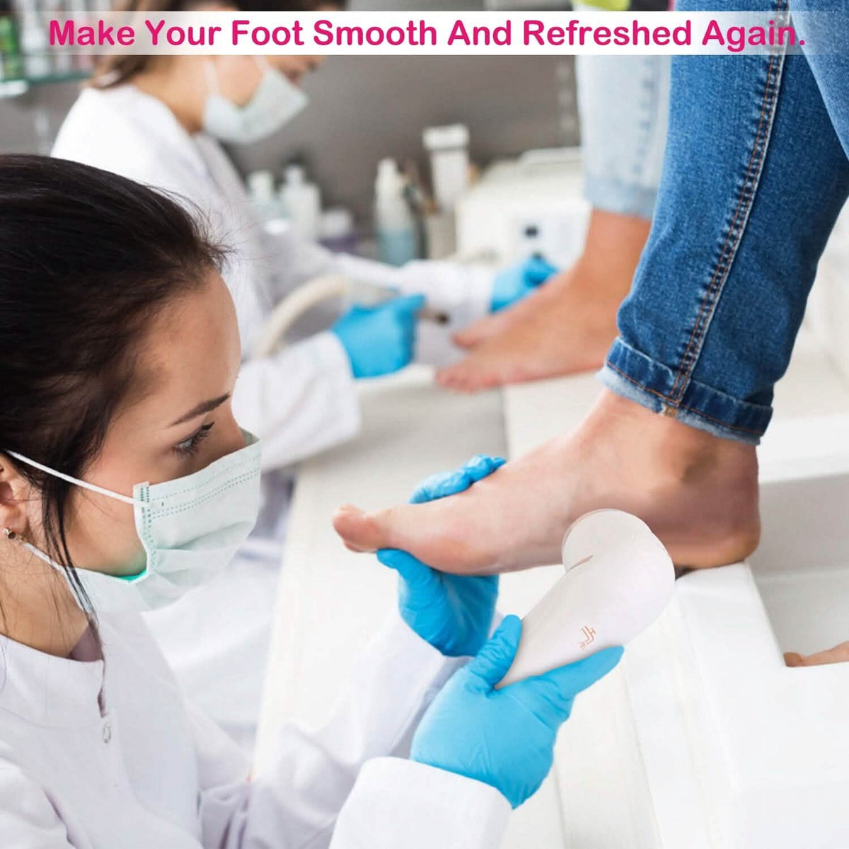 17-Pieces Set: Electric Foot Callus Remover with Vacuum Foot Grinder Rechargeable - A-1 Thread Vault