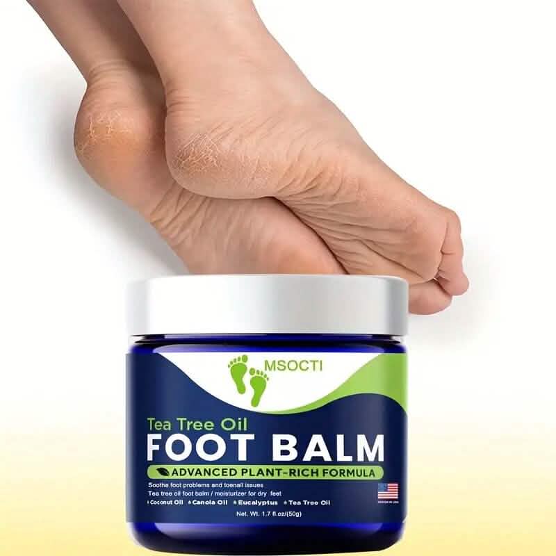 Tea Tree Oil Foot Balm Moisturizer for Dry Feet - A-1 Thread Vault