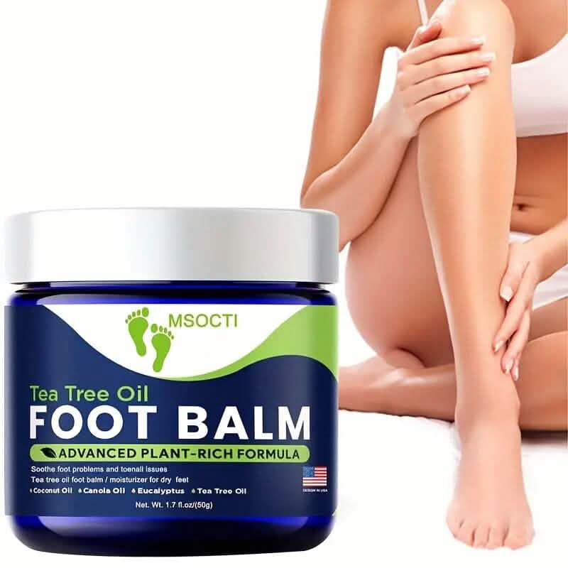 Tea Tree Oil Foot Balm Moisturizer for Dry Feet - A-1 Thread Vault