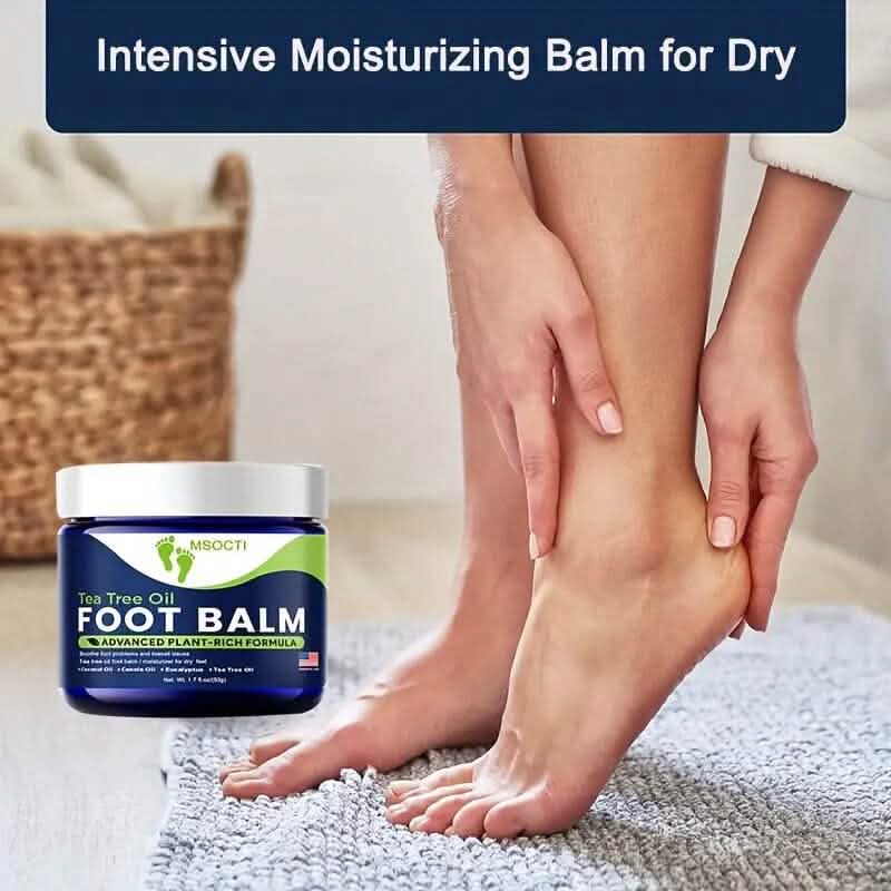 Tea Tree Oil Foot Balm Moisturizer for Dry Feet - A-1 Thread Vault