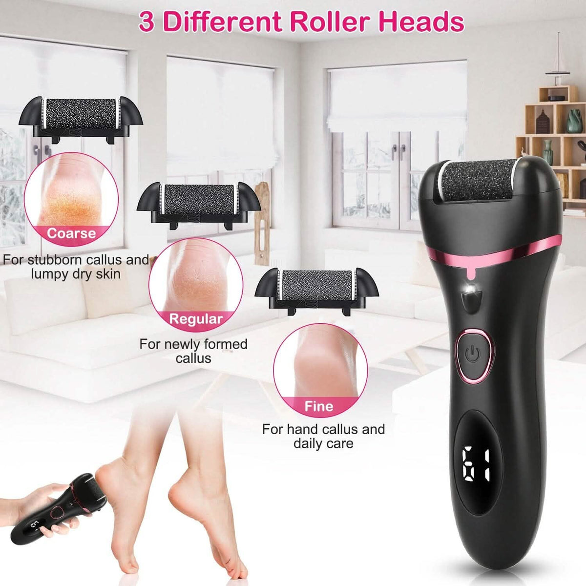 18-in-1 Electric Foot Callus Remover Tool - A-1 Thread Vault