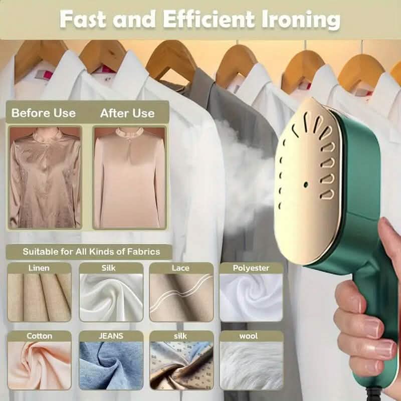 180° Rotating Mini Portable Folding Steam Iron - A-1 Thread Vault