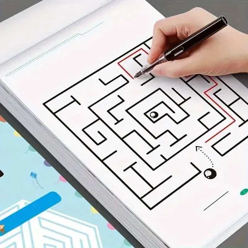 192 Patterns Concentration Maze Training Book - A-1 Thread Vault