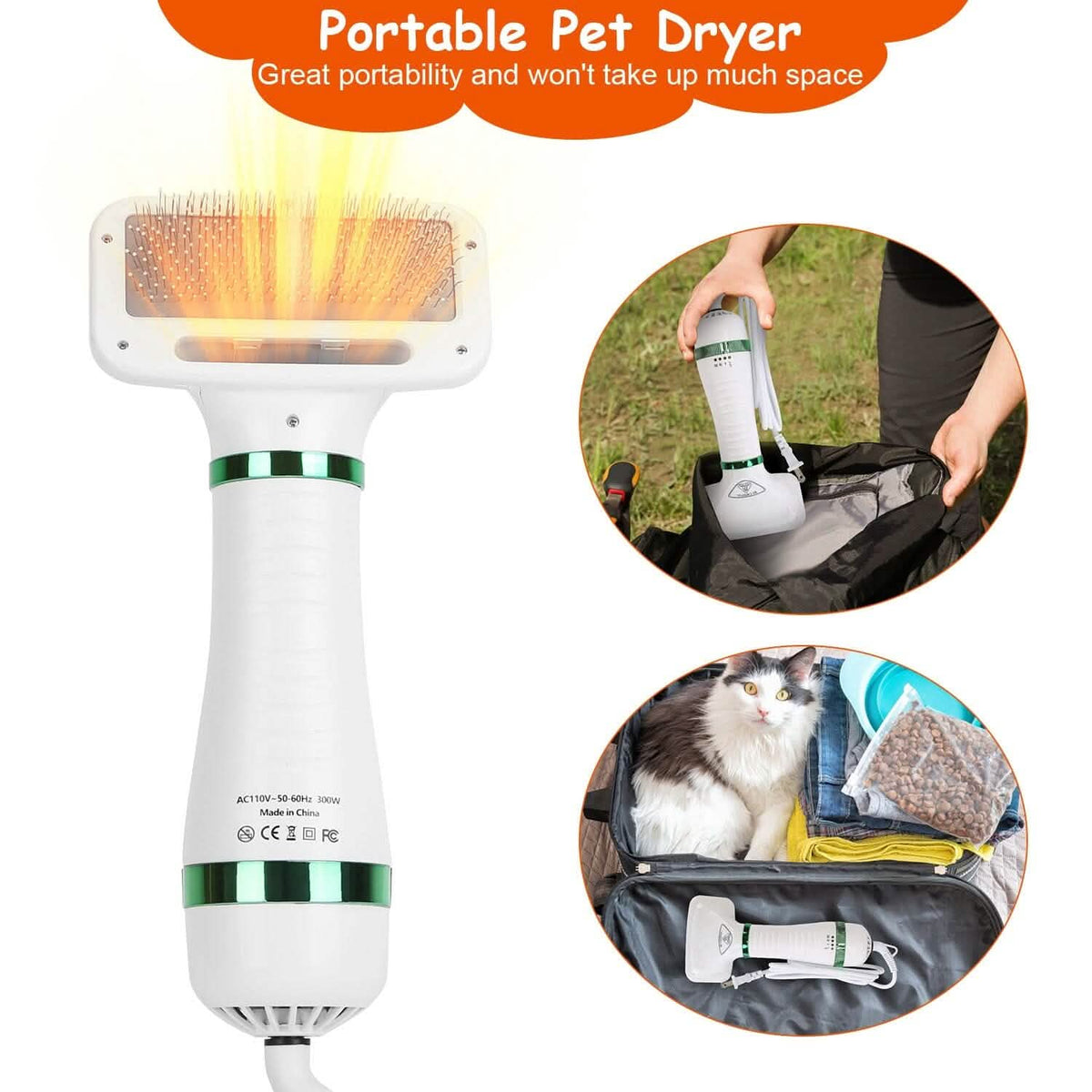 2-in-1 Multifunctional Pet Grooming Hair Dryer - A-1 Thread Vault