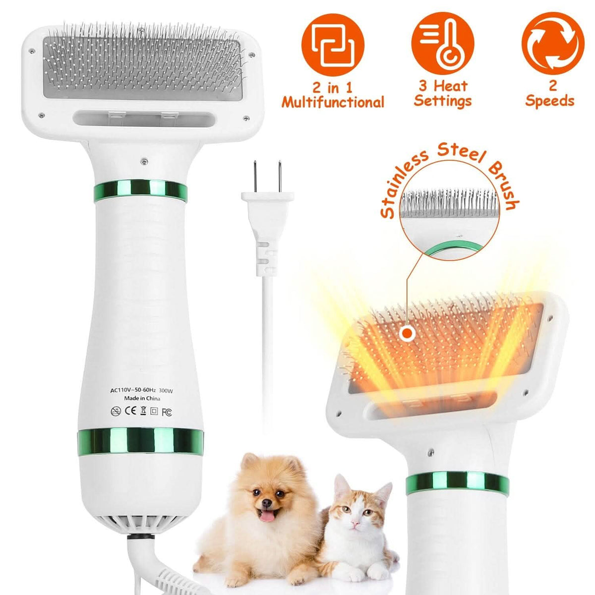 2-in-1 Multifunctional Pet Grooming Hair Dryer - A-1 Thread Vault