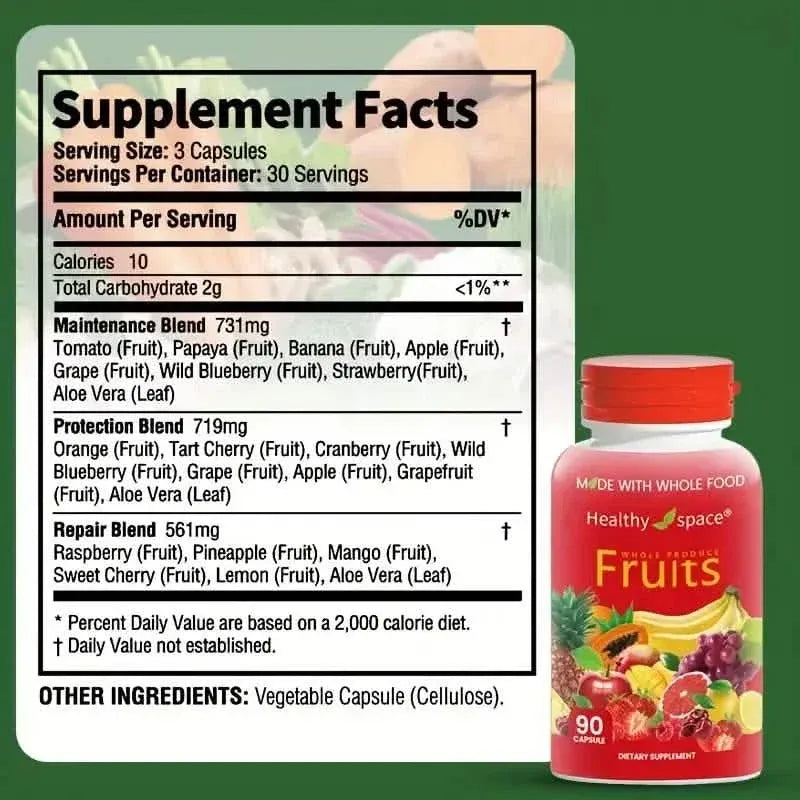 2-Pack: Balance Of Nature Fruit & Vegetables Food Supplement - A-1 Thread Vault