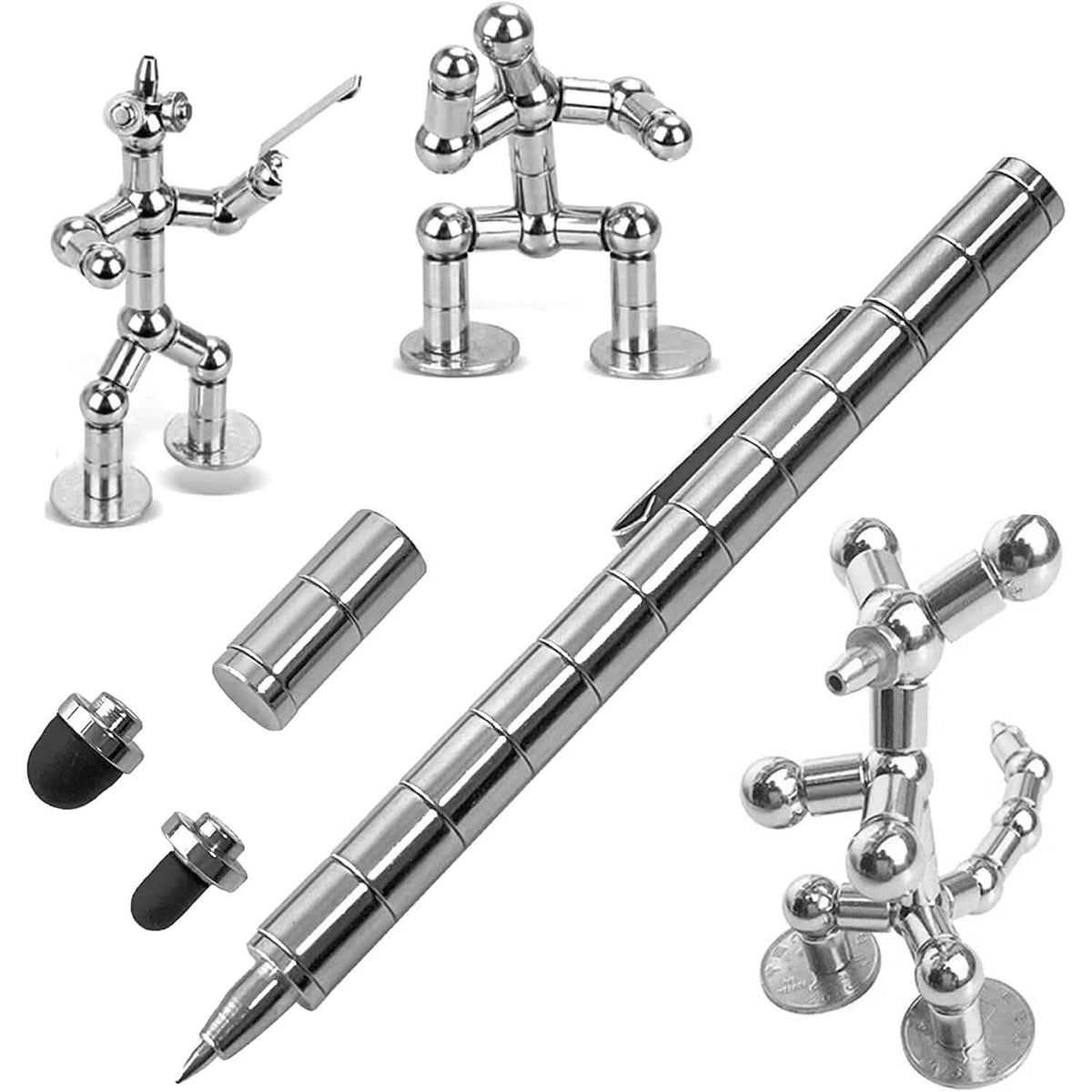 2-Pack: Decompression Magnet Metal Pen - A-1 Thread Vault