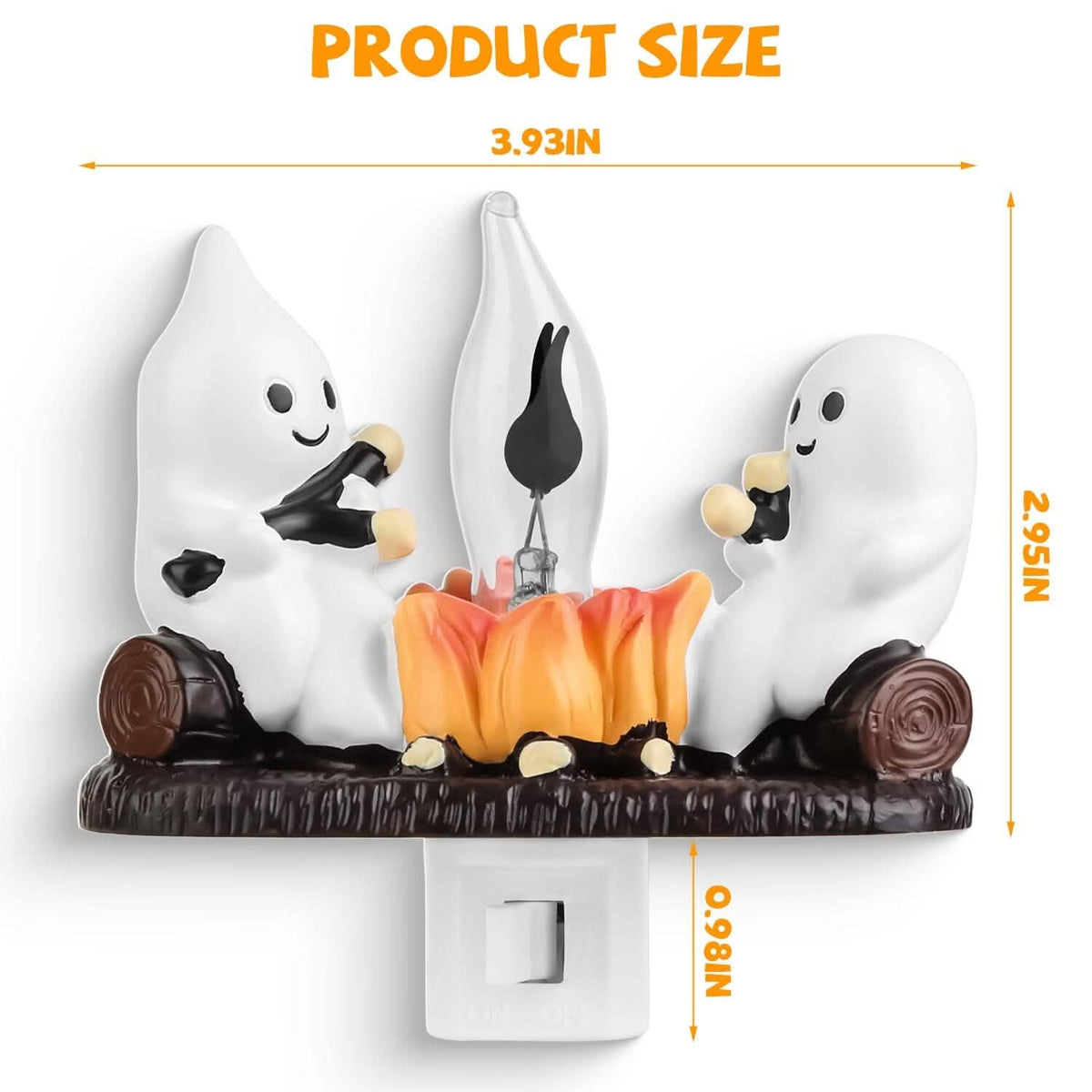 2-Pack: Ghost Campfire Flickering Flame Night - A-1 Thread Vault