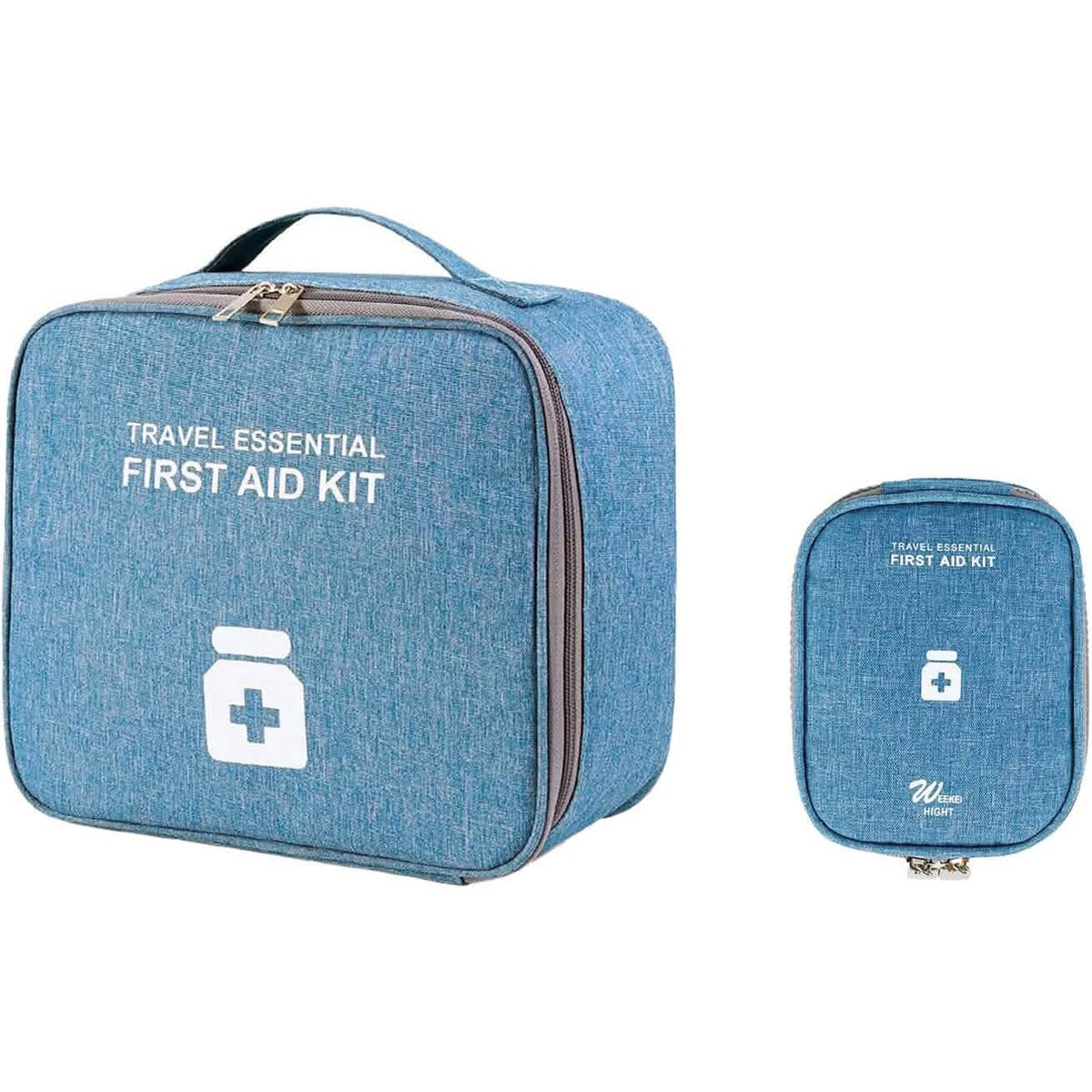 2-Pack: Household Medical Storage Bag with Outdoor Camping First Aid Kit Pill Case - A-1 Thread Vault