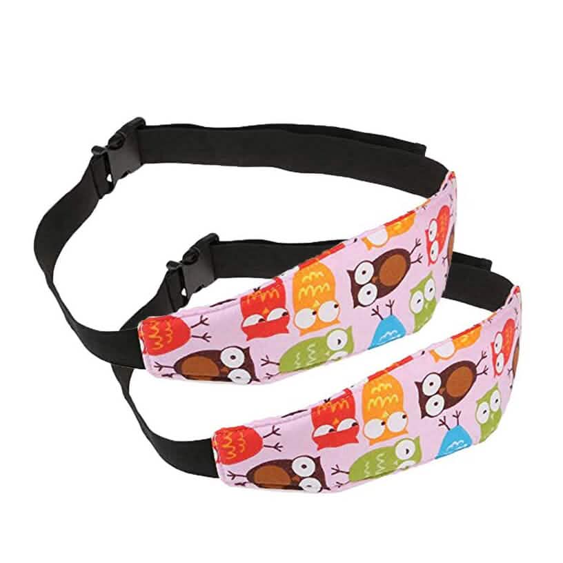2-Pack: Kids Safety Head Support Band and Toddler Car Seat Neck Relief - A-1 Thread Vault