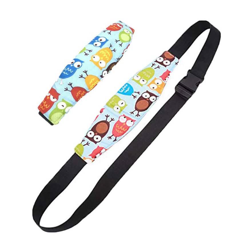 2-Pack: Kids Safety Head Support Band and Toddler Car Seat Neck Relief - A-1 Thread Vault