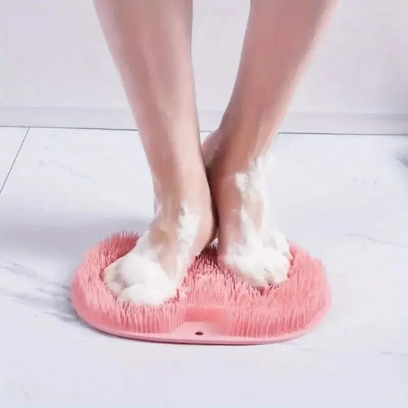 2-Pack: Non-Slip Foot & Back Scrubber with Exfoliating Cushion - A-1 Thread Vault