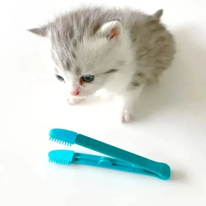 2-Pack: Pet Eye Comb Brush Pet Tear Stain Remover Comb Cleaning Grooming Tools - A-1 Thread Vault