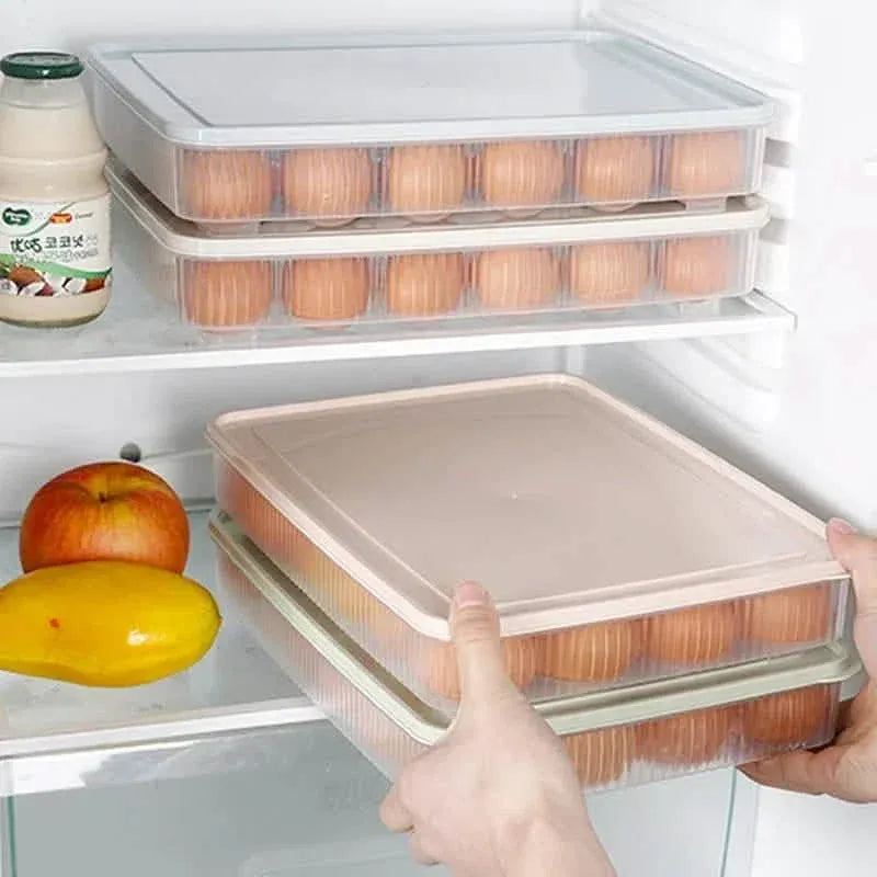 2-Pack: Refrigerator Egg Box Food Preservation - A-1 Thread Vault