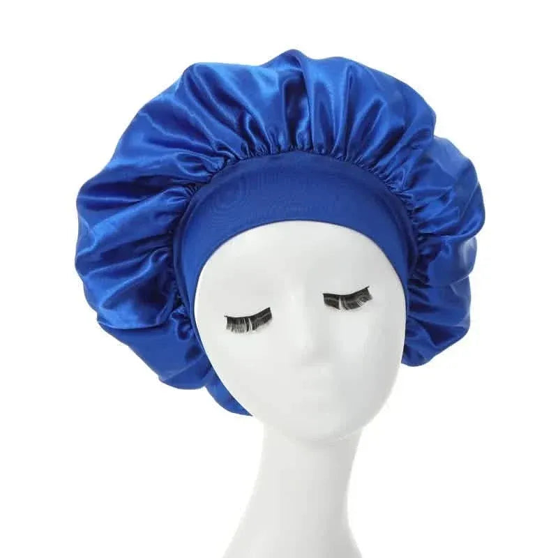 2-Pack: Satin Sleep Bonnet for Curly Hair - A-1 Thread Vault