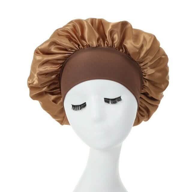 2-Pack: Satin Sleep Bonnet for Curly Hair - A-1 Thread Vault