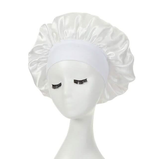 2-Pack: Satin Sleep Bonnet for Curly Hair - A-1 Thread Vault