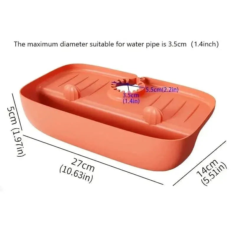 2-Pack: Sink Faucet Splash Guard - A-1 Thread Vault