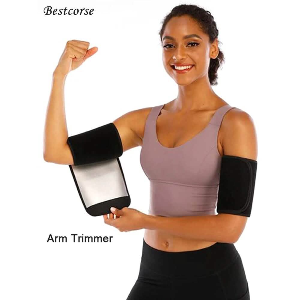 2-Pack: Slim Arm Trimmer Sauna Sweat Band For Women - A-1 Thread Vault