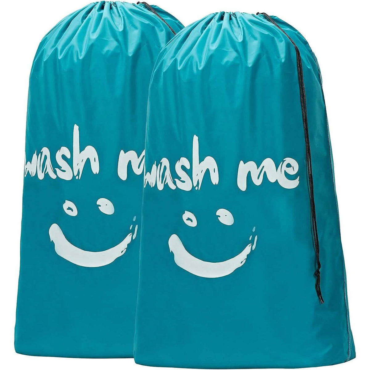 2-Pack: Wash Me Travel Laundry Bag, Machine Washable Dirty Clothes Organizer - A-1 Thread Vault