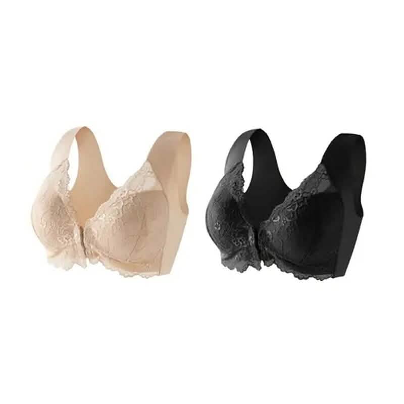 2-Pack: Women's Front Closure Bras - A-1 Thread Vault