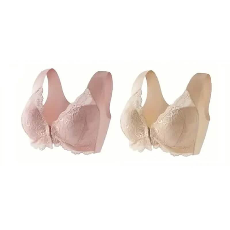 2-Pack: Women's Front Closure Bras - A-1 Thread Vault